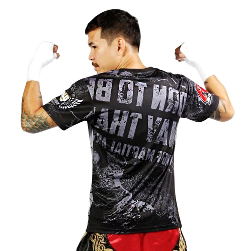 Born To Be PSBT-06 Футболка Тайский Бокс Тренировочная Микрополиэстер