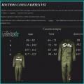 Fairtex VS2 Костюм Cауна Сгонка "Vinyl Sweat Suit" Черно-Белая	