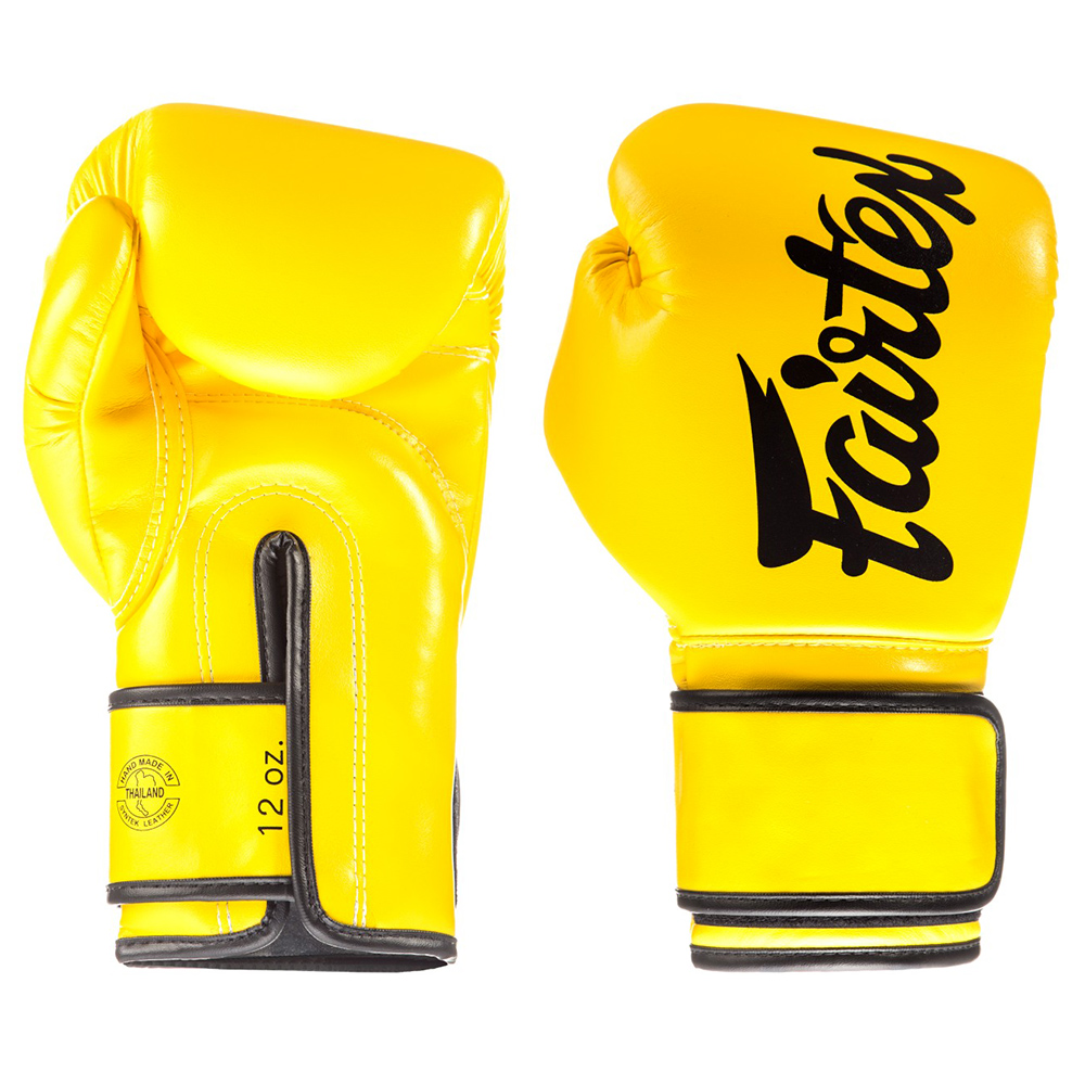 Боксерские Перчатки Fairtex BGV14 Yellow