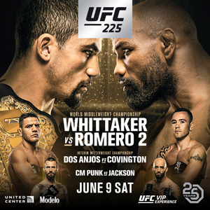 Итоговые результат UFC 225