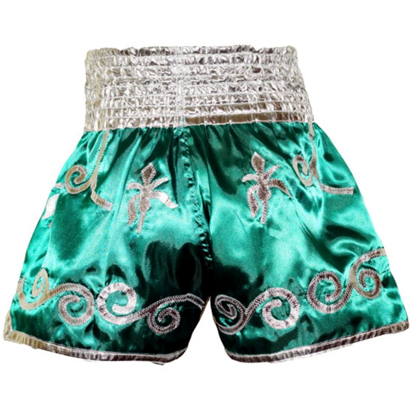 Lumpinee Тайские Шорты Лумпини "Boxing Gloves" Серые