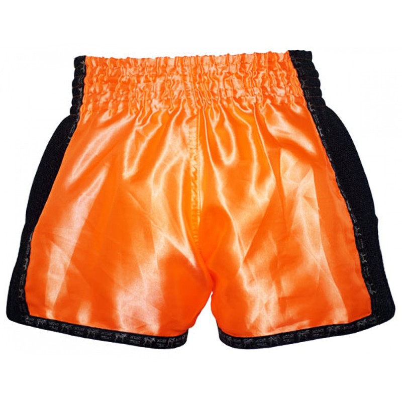 Lumpinee LUM-17 Тайские Шорты Лумпини Ретро Оранжевые
