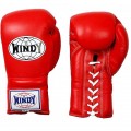 Windy "Pro Boxing Series" Боксерские Перчатки Тайский Бокс Шнурки Красные
