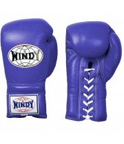 Windy "Pro Boxing Series" Боксерские Перчатки Тайский Бокс Шнурки Синие