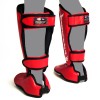 Fairtex SP7 Защита Голени "Twister Detachable In-Step" Разборная Красный