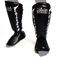 Fairtex SP7 Защита Голени "Twister Detachable In-Step" Разборная Черный