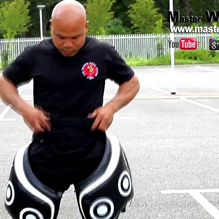 Fairtex TP3 Накладки Тренерские Тайский Бокс "Thigh Pads" Красные