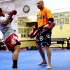 Fairtex TP3 Накладки Тренерские Тайский Бокс "Thigh Pads" Синие