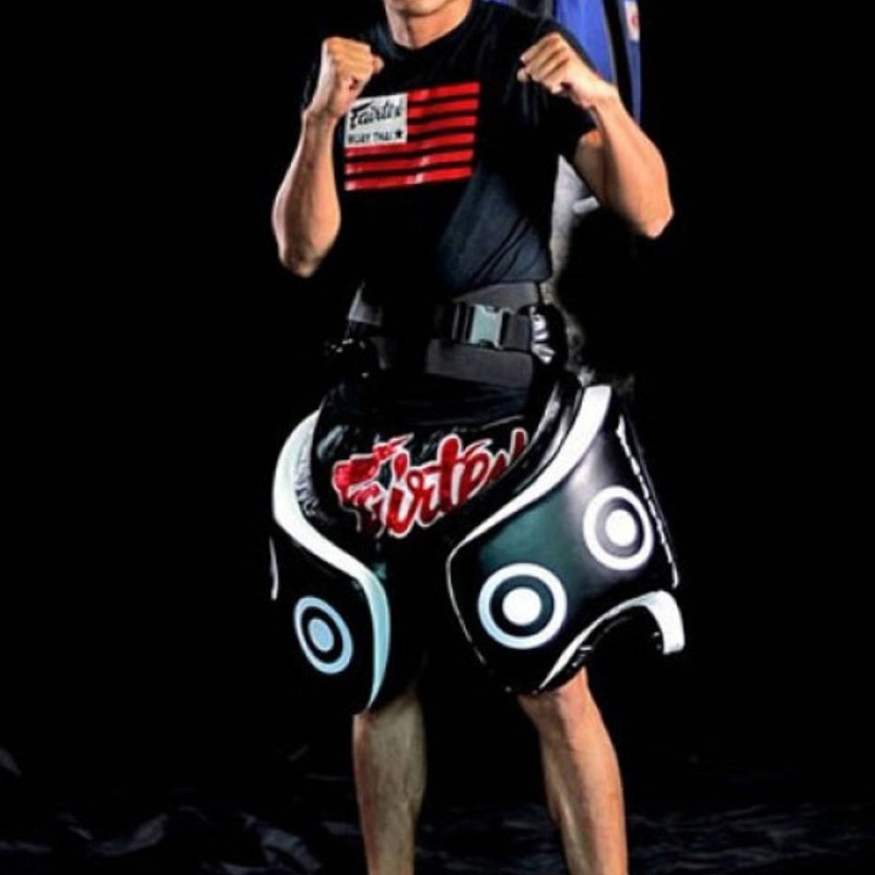 Fairtex TP3 Накладки Тренерские Тайский Бокс "Thigh Pads" Синие