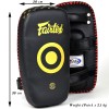 Fairtex KPLC5 Пады Тайский Бокс "Standart Microfiber Curved Kick Pads" Облегченные Микрофибра