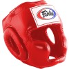 Fairtex HG3 Боксерский Шлем Тайский Бокс "Full Coverage Style" Красный