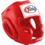 Fairtex HG3 Боксерский Шлем Тайский Бокс "Full Coverage Style" Красный