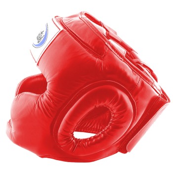 Fairtex HG3 Боксерский Шлем Тайский Бокс "Full Coverage Style" Красный
