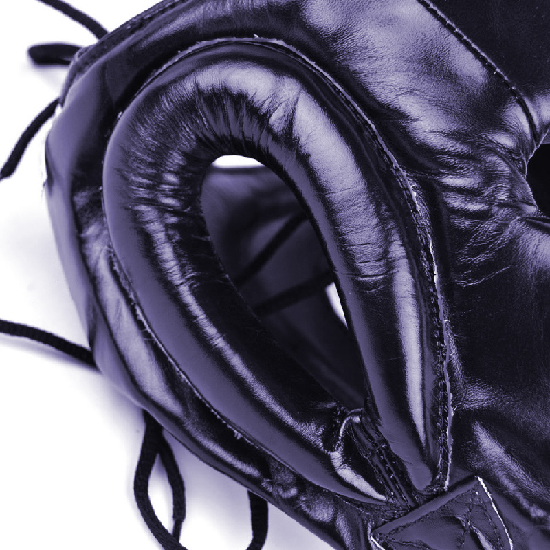 Fairtex HG3 Боксерский Шлем Тайский Бокс "Full Coverage Style" Синий