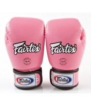 Fairtex BGV1 Боксерские Перчатки Тайский Бокс Розовые