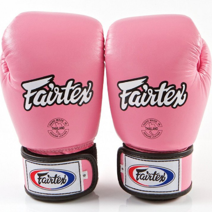Fairtex BGV1 Боксерские Перчатки Тайский Бокс Розовые