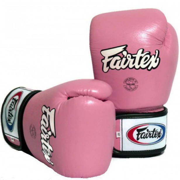 Fairtex BGV1 Боксерские Перчатки Тайский Бокс Розовые
