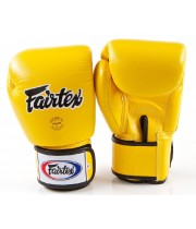 Fairtex BGV1 Боксерские Перчатки Тайский Бокс Желтые