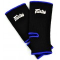 Носки для тайского бокса Fairtex Черный Синий Кант голеностоп защита
