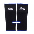 Носки для тайского бокса Fairtex Черный Синий Кант голеностоп защита