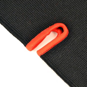 Fairtex AS1 Суппорт Голеностопа Тайский бокс Черный Красный Кант