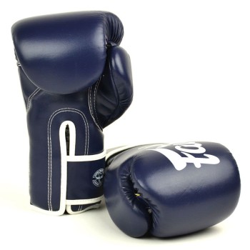 Fairtex BGV14 Боксерские Перчатки Тайский Бокс Синие