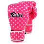 Fairtex BGV14 Боксерские Перчатки Тайский Бокс "Vintage Art Polka Dot 1854"