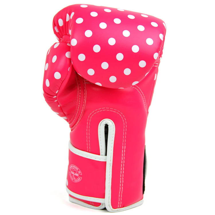 Fairtex BGV14 Боксерские Перчатки Тайский Бокс "Vintage Art Polka Dot 1854"