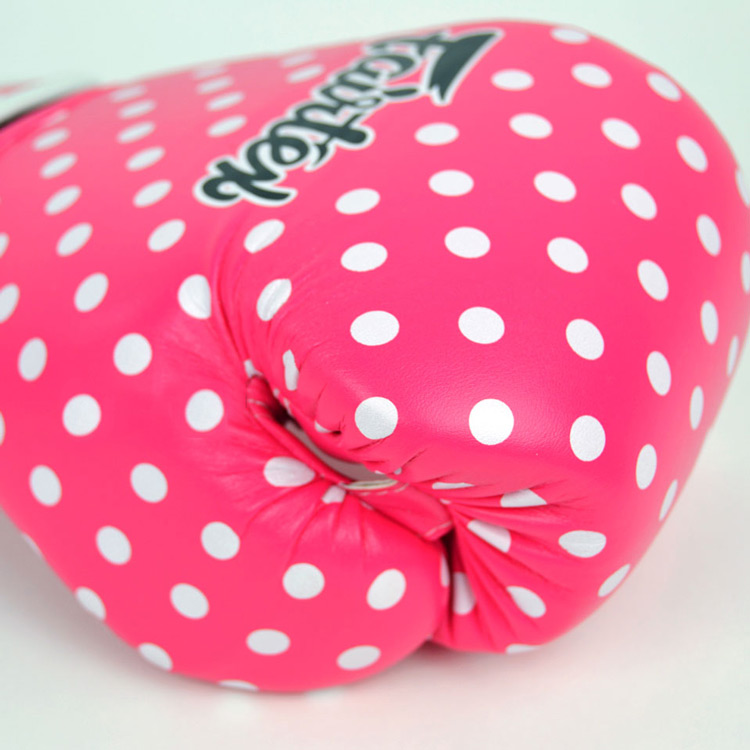 Fairtex BGV14 Боксерские Перчатки Тайский Бокс "Vintage Art Polka Dot 1854"