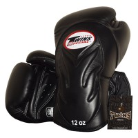 Twins Special BGVL6 Боксерские Перчатки Тайский Бокс Черные