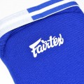 Защита на ноги тайский бокc  Fairtex мягкая Синие 
