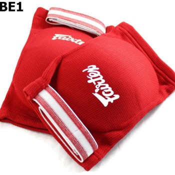 Fairtex EBE1 Налокотники Тайский Бокс Красные