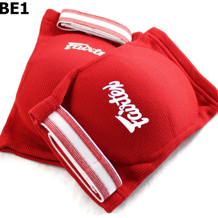 Fairtex EBE1 Налокотники Тайский Бокс Красные