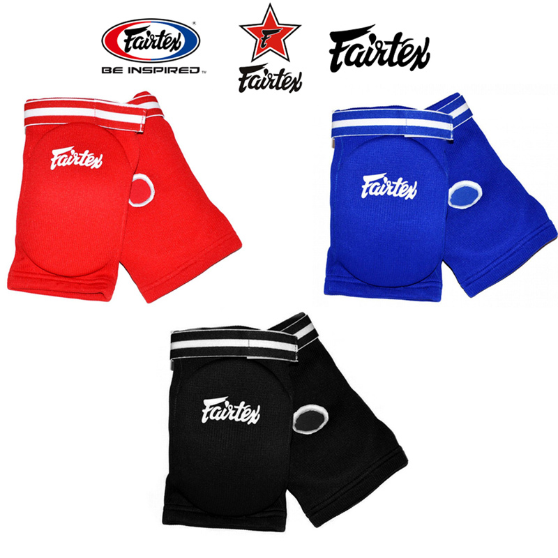 Fairtex EBE1 Налокотники Тайский Бокс Черные