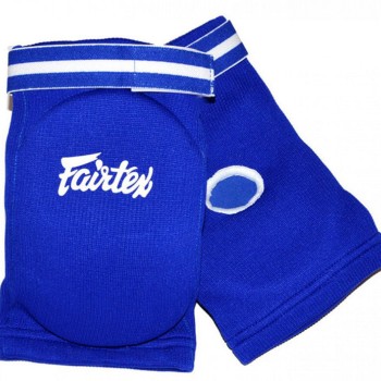 Fairtex EBE1 Налокотники Тайский Бокс Синие