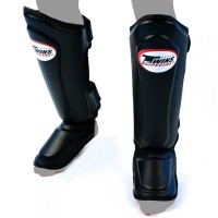 Twins Special SGL10 Защита Голени Тайский Бокс Черный