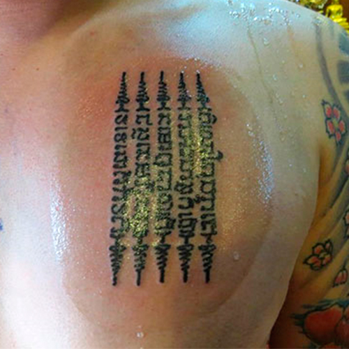 Известный боец Монсон сделал татуировку с буквой Z